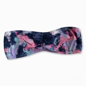 3/$20 NO BOUNDARIES women's plus size tie dye wirefree bandeau bralette SZ XL